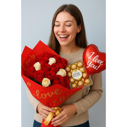 Buquê de Rosas Luxo