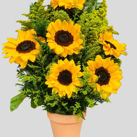 Arranjo de Girassol