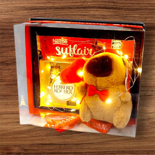 Box Capivara Iluminado