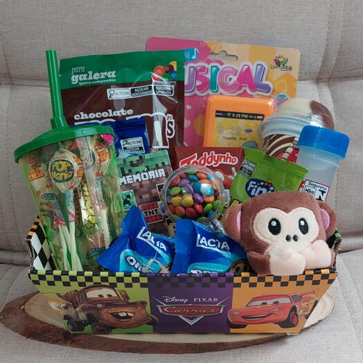 Cesta Carros Disney N2