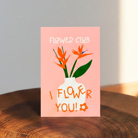 Cartão I Flower You Tropical