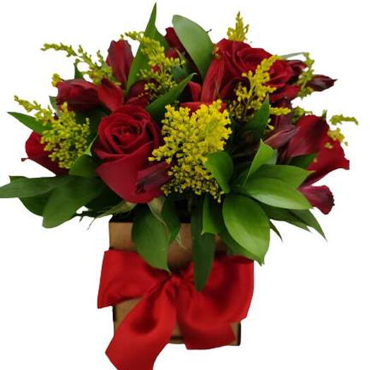Arranjo Toque de Vermelho