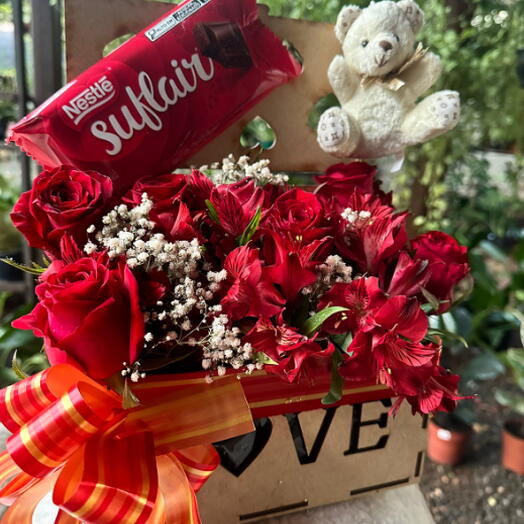 Caixa Love Floral
