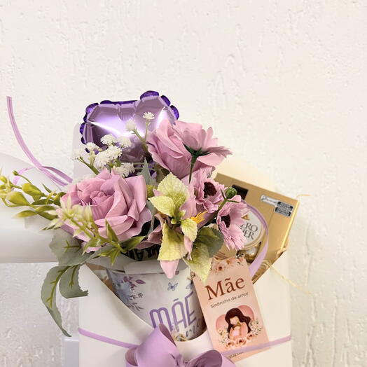 Envelope Cartonado Dia das Mães