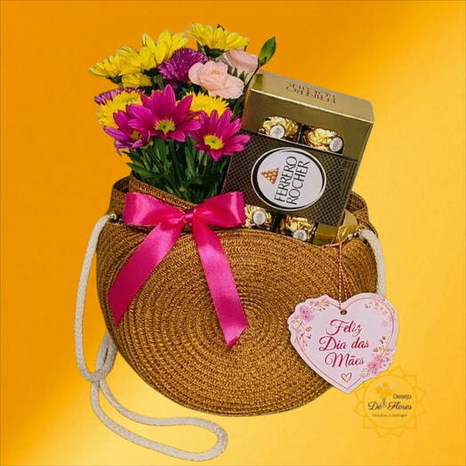 Bolsa Raizes de Amor Caramelo —🌷 EXCLUSIVO DIA DAS MÃES
