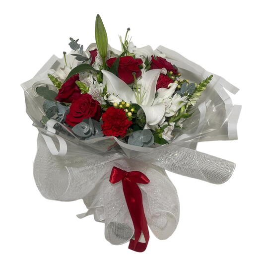 Buquê Rosas Importadas Glamour