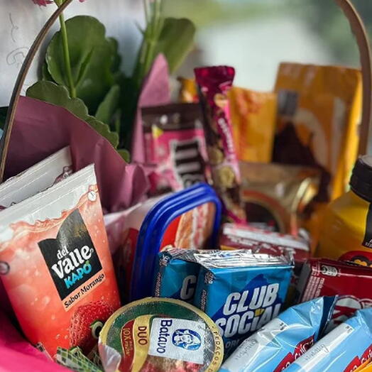 Cesta Chocolate Luxo