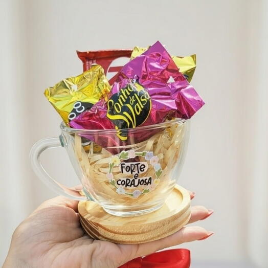 Xicara Personalizada, com frases motivacionais