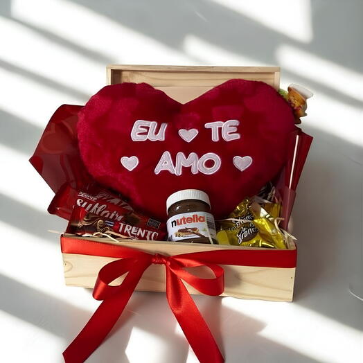 Cesta Romance com Nutella