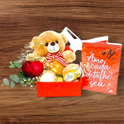 Cesta Amo Cada Detalhe Seu