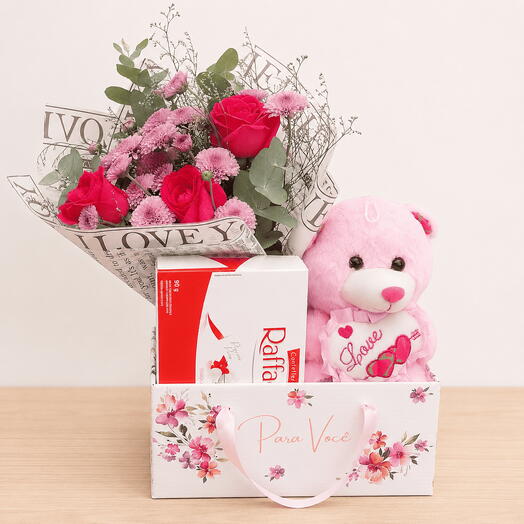 Cesta amor e carinho