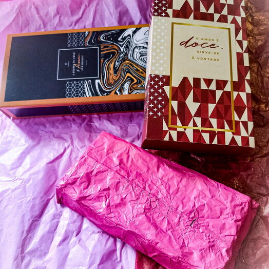 Barra de chocolate recheada grande 185g