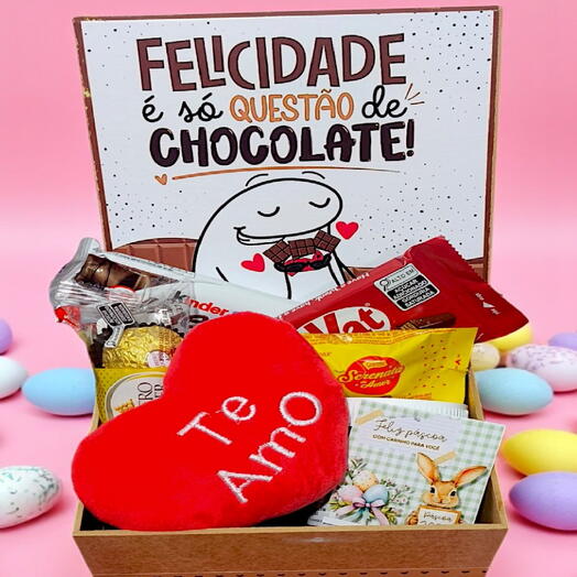 Caixa Amor e Chocolate