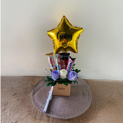 Box Doce Amor com Rosas Coloridas – Presente Exclusivo e Personalizado