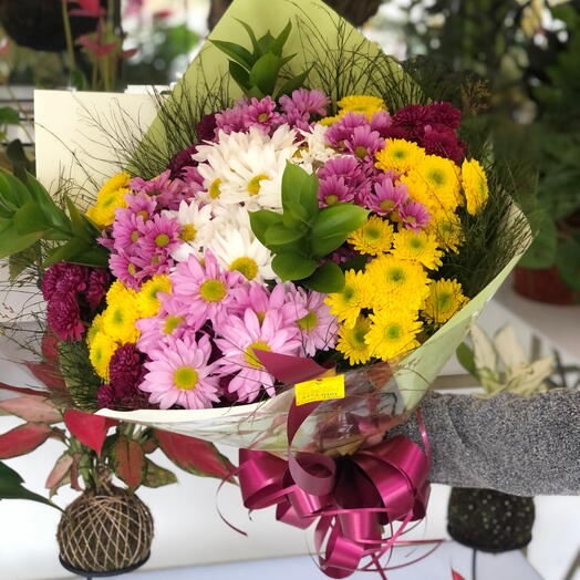 Bouquet de Margaridas Variadas