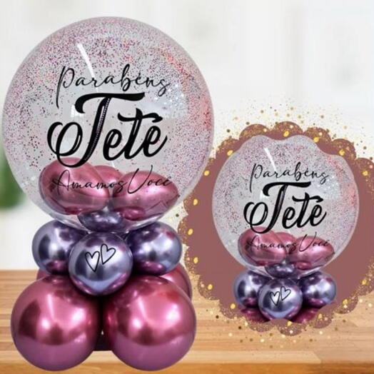 Arranjo de Balão Bubble