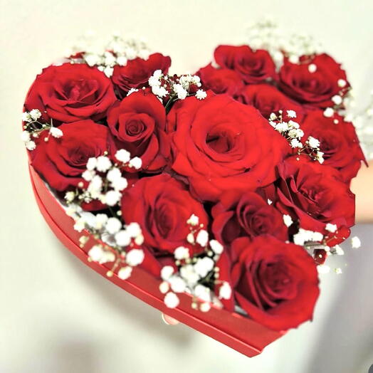 Coração com flores 🌹