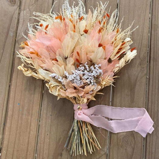 Buquê Rosa Cha e Terracota PP