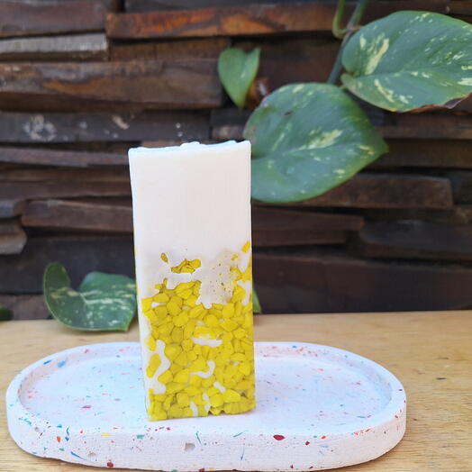 Calêndula Vela de Pedra Amarela