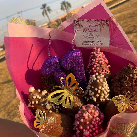 Mini Buquê Aniversario