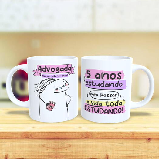 Caneca Flork Advogada
