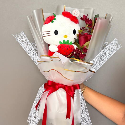 Buquê Celebre G Hello Kitty