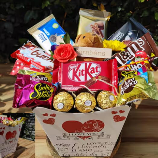 Cesta de Chocolate Grande