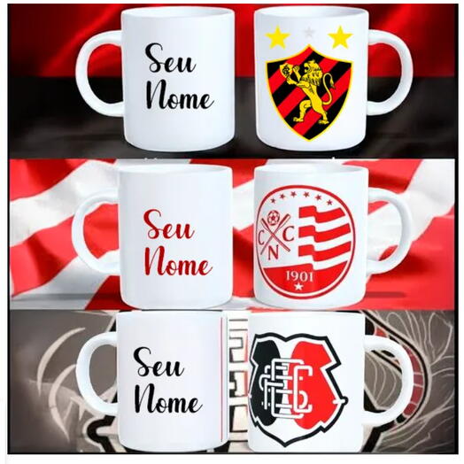 Caneca Personalizada Times