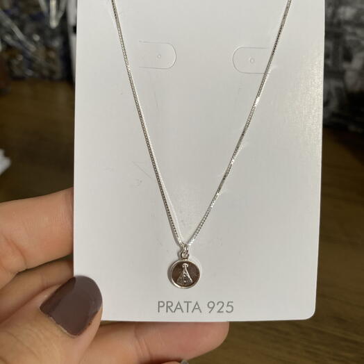 Colar Mini Pingente Nossa Senhora