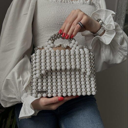 Bolsa de Miçangas Beaded Bag POLINA