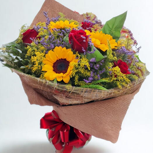 Girassois e Rosas