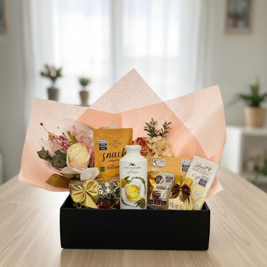 Cesta de Presente Gourmet Refrescante Ice Tea