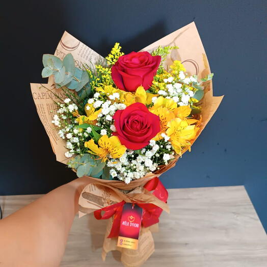 Buquê de Rosas - Mimo que Encanta