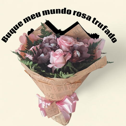 Buque Meu Mundo Rosa Trufado