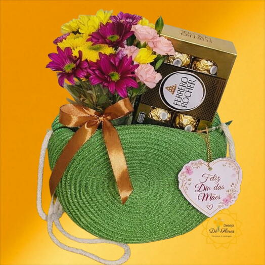 Bolsa Raizes de Amor Verde —🌷 EXCLUSIVO DIA DAS MÃES