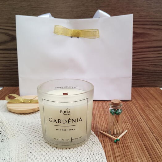 Vela Aromatica de Gardenia