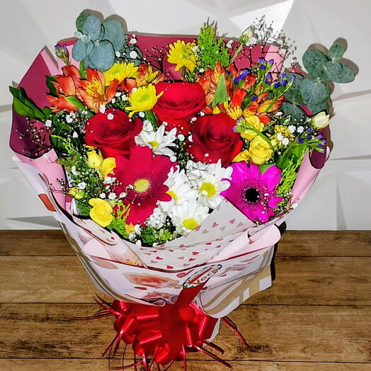 Buquê de flores mistas