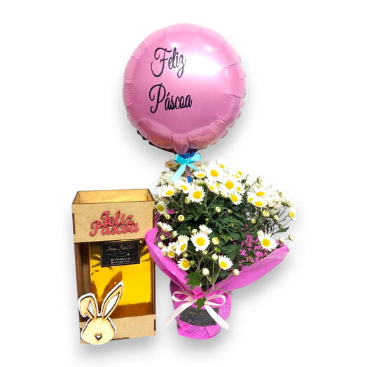 Margaridinha de Pascoa e Bombom