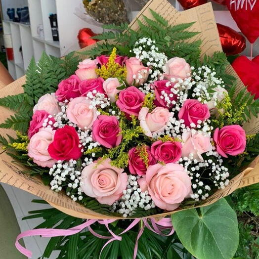 Buque Tradicional com 24 Rosas