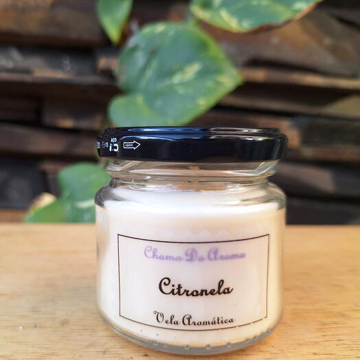 Citronela Vela Aromatica Vegetal 140ml