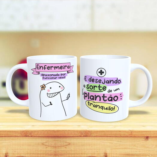 Caneca Flork Enfermeira