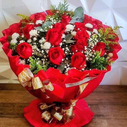 Buquê Vermelho do Amor