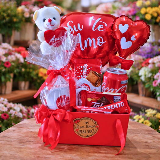 Cesta Kit  Caneca Coca Cola