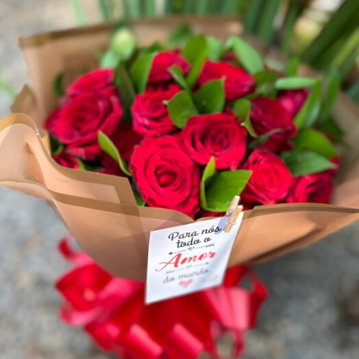 Buquê 30 Rosas