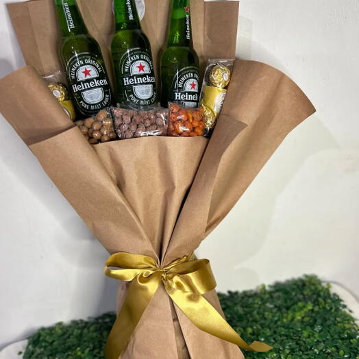 Buquê de Cerveja e Petiscos