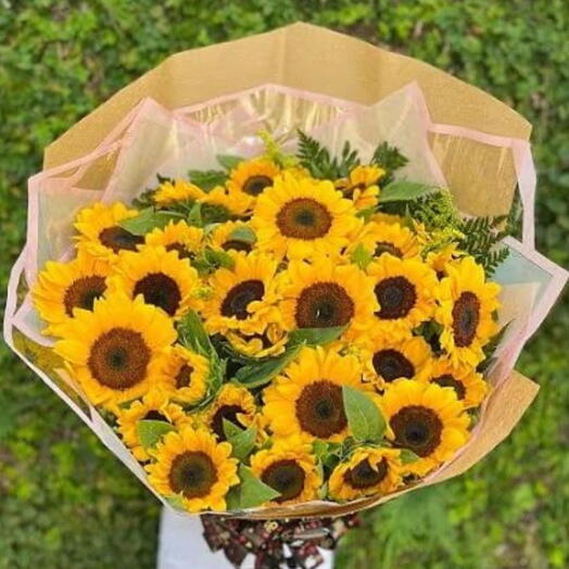 Buquê Gigante de Girassois