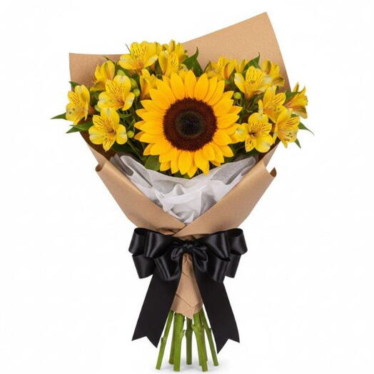 Buquê Como Eu Sou Girassol