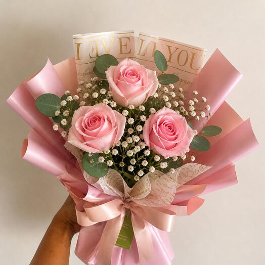 Buquê Encanto Rosa