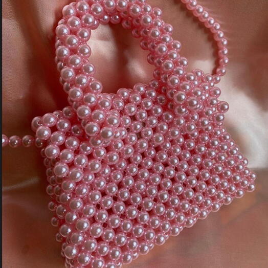 Bolsa de Miçangas Beaded Bag PEROLINHA