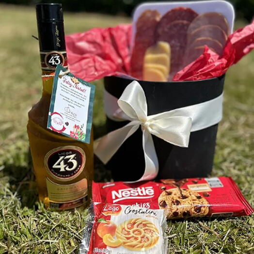 Box Luxuoso: Licor 43 Com Chocolates
